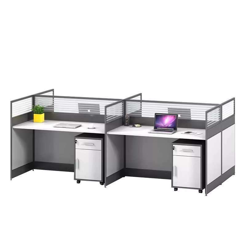 2, 4 veya 6 Kişilik Beyaz Ofis - Desk Setup L Shaped incelemesi ve fiyatı