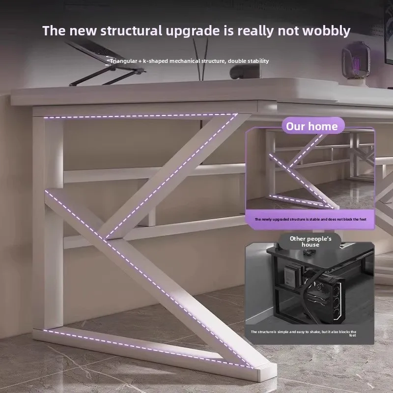 Çift Kişilik Bilgisayar Masası - Desk Setup L Shaped incelemesi ve fiyatı