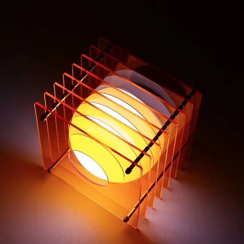 DIY Ay Lambası Akrilik Bin Kat - Desk Setup Lamp incelemesi ve fiyatı