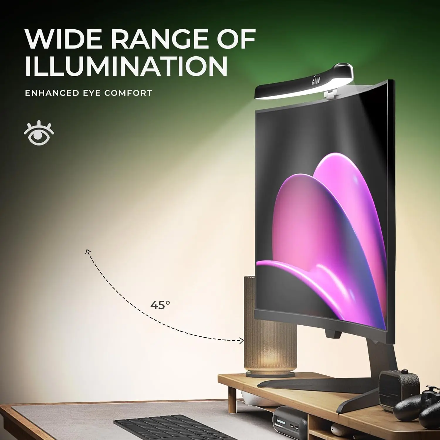 Bilgisayar Monitörü Işık Çubuğ - Desk Setup Lamp incelemesi ve fiyatı